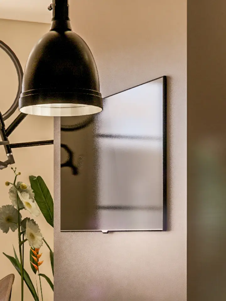 Rendering TV in Living Area of Open One Bedroom | Salt Lake City Apartments